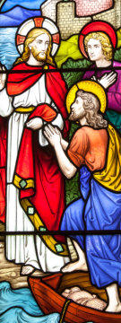 Stained glass window